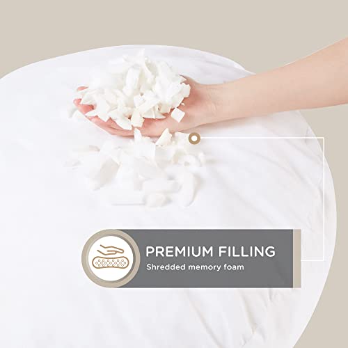 Large Round Meditation Cushion with Memory Foam