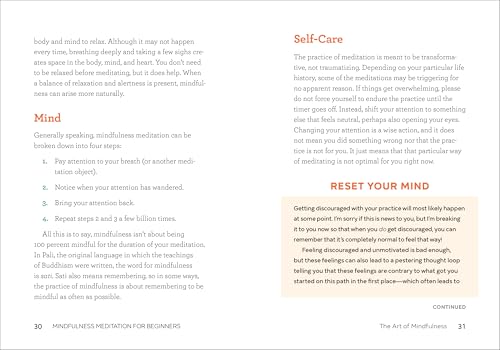 Beginner's Mindfulness: 50 Meditations for Peace