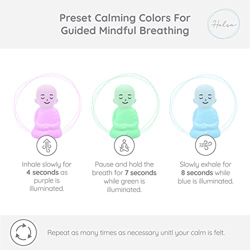 Breathing Buddy: Guided Light Meditation for Calmness