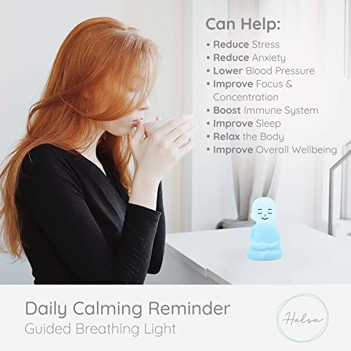 Breathing Buddy: Guided Light Meditation for Calmness