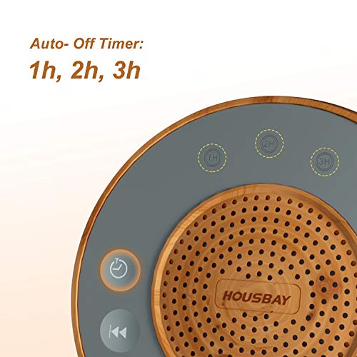 Housbay White Noise Machine with 31 Soothing Sounds