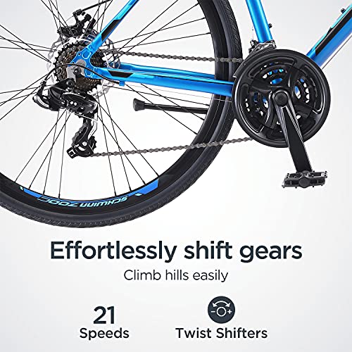 Schwinn Hybrid Sport Bike - Blue, 28" Wheels