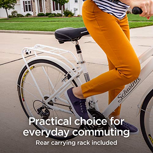 Schwinn Hybrid Bike, 21-Speed, 28-inch Wheels, White