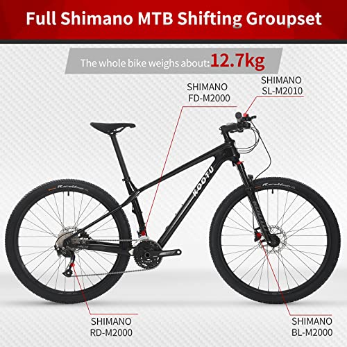 KOOTU Carbon MTB, Youth Adult Hard Tail