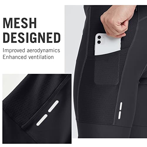 Men's 4D Padded Cycling Shorts, Black M