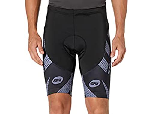 Men's Grey Cycling Shorts with Padding