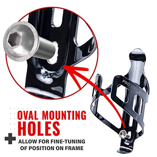 Lightweight Bike Bottle Holder with Secure Retention