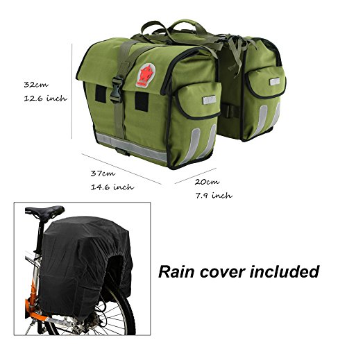 Waterproof Rear Bike Panniers by ArcEnCiel