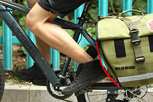 Waterproof Rear Bike Panniers by ArcEnCiel