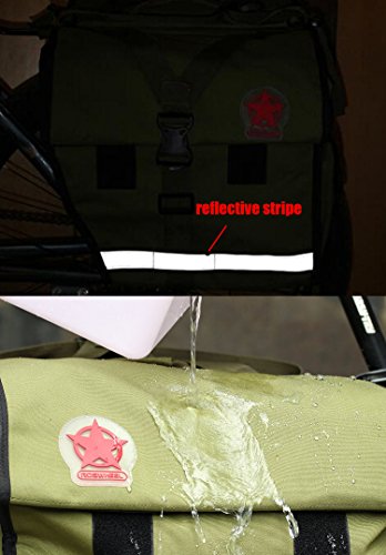 Waterproof Rear Bike Panniers by ArcEnCiel