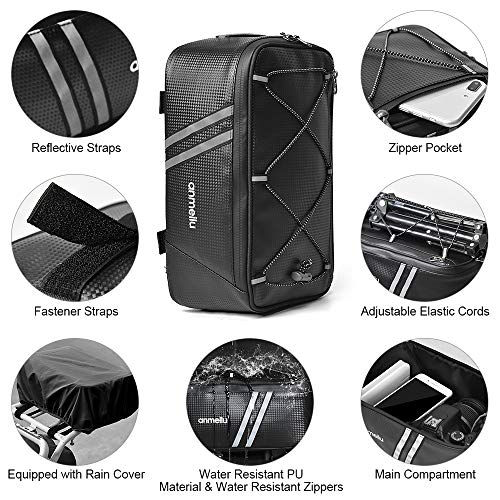 Lixada Bike Trunk Bag - Commuter Essential