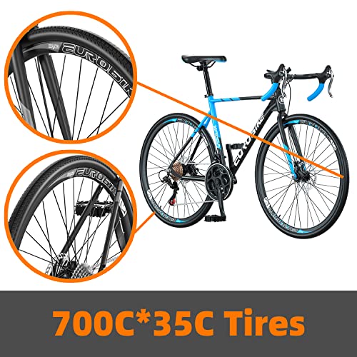 EUROBIKE Gravel and Road Bike Combo