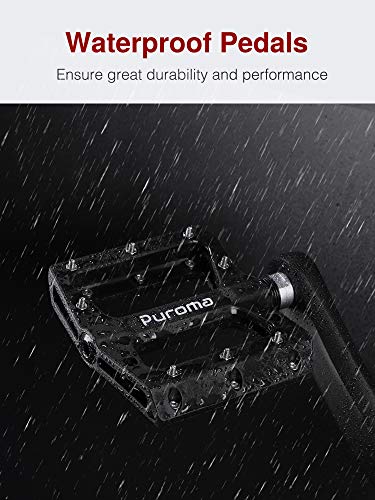 Puroma Non-Slip Bike Pedals for Mountain and Road