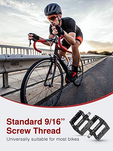Puroma Non-Slip Bike Pedals for Mountain and Road