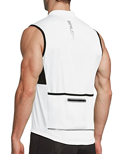 BALEAF Men's Cycling Tank Top with Pockets