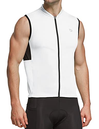 BALEAF Men's Cycling Tank Top with Pockets