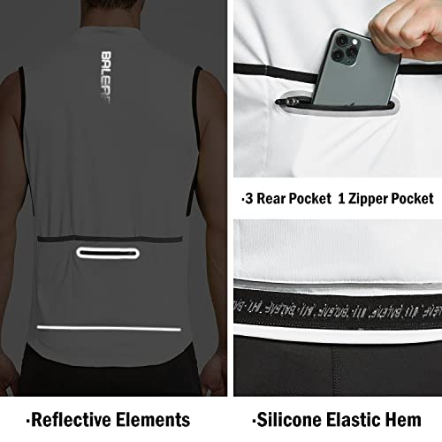BALEAF Men's Cycling Tank Top with Pockets