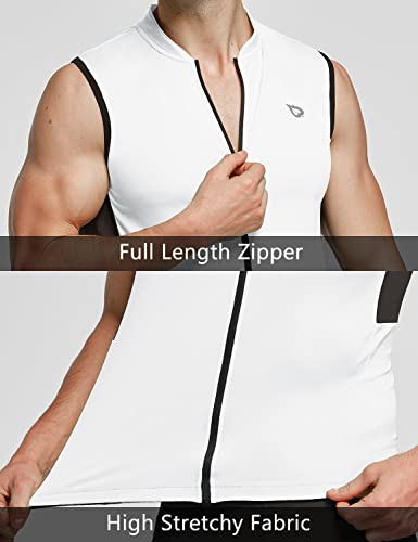 BALEAF Men's Cycling Tank Top with Pockets
