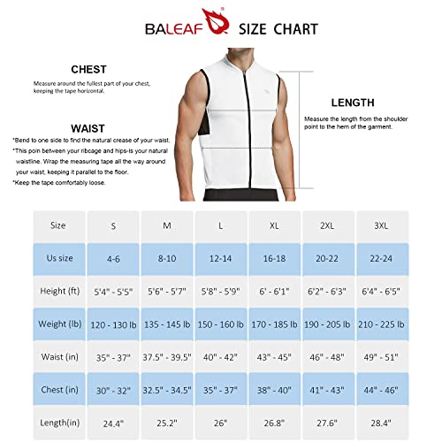 BALEAF Men's Cycling Tank Top with Pockets