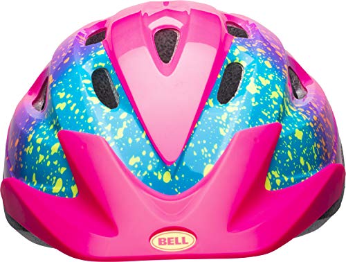 Pink Splatter Stella Child Bike Helmet by Bell