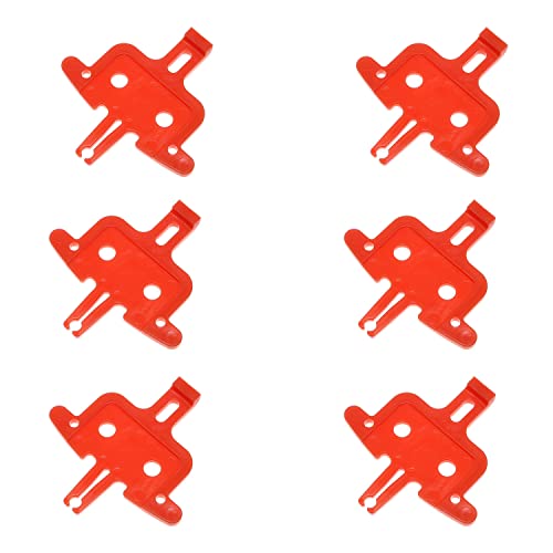 Maxmoral 6PCS Bicycle Brake Pad Spacer Hydraulic Disc Brake Pad Spreader Instert Tool for Shimano, MTB or Road Bike