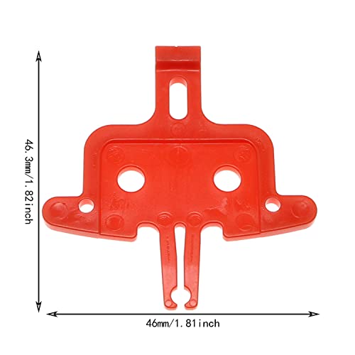 Maxmoral 6PCS Bicycle Brake Pad Spacer Hydraulic Disc Brake Pad Spreader Instert Tool for Shimano, MTB or Road Bike