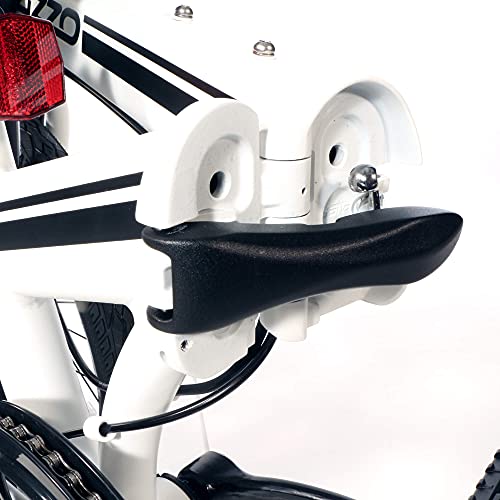 ZiZZO Campo 7-Speed Folding Bike (White)