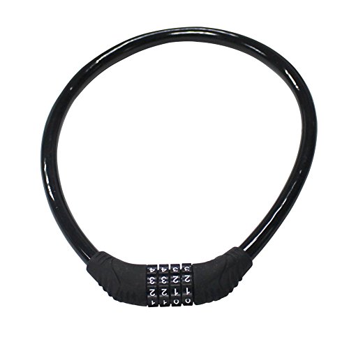 Sanwo Bike Cable Lock with 4-Digit Combination