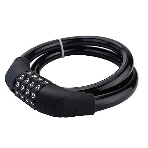 Sanwo Bike Cable Lock with 4-Digit Combination