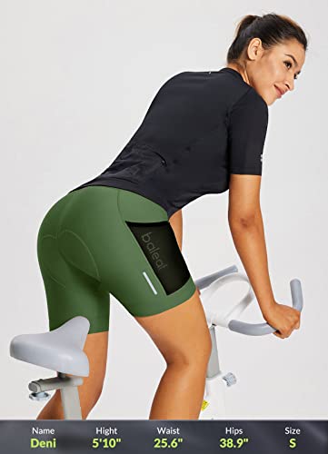 Women's Biking Shorts with Pockets & Gel Padding
