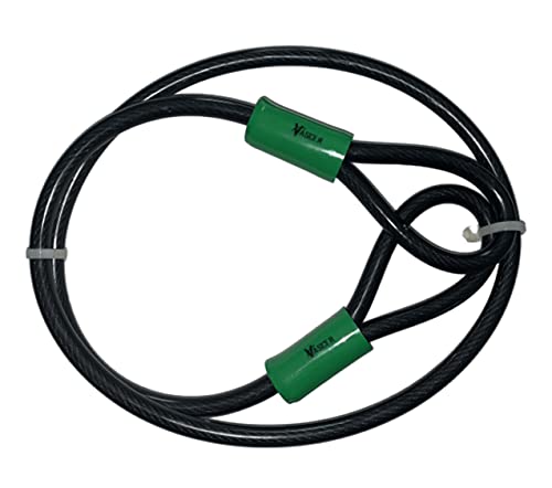 Heavy-Duty Bike Cable Lock with Loops