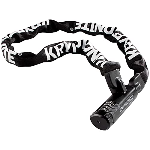 Kryptonite 7mm Combo Bike Lock, Black