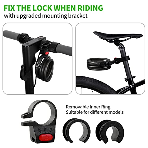 HAONAIMO Electric Bike Lock with Combination Code