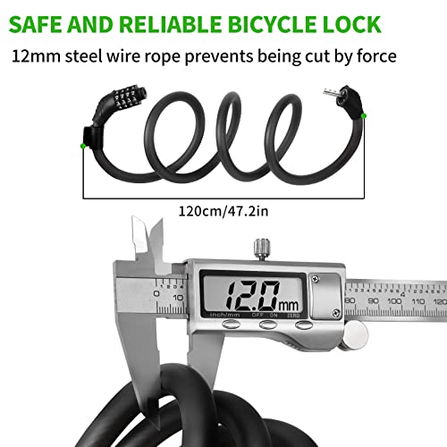 HAONAIMO Electric Bike Lock with Combination Code
