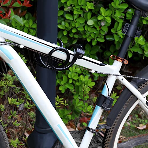 4ft Cable Bike Lock with Mounting Bracket