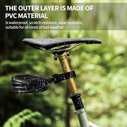 HAONAIMO Electric Bike Lock with Combination Code