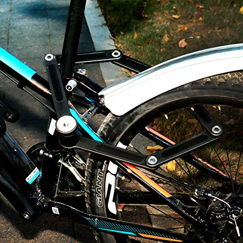 Foldable Heavy Duty Bike Lock with 4 Keys