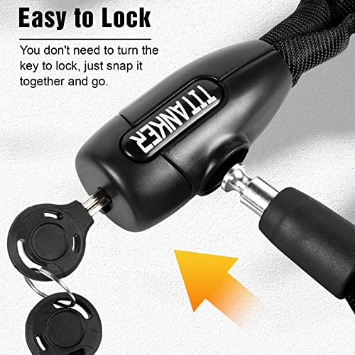 Titanker Anti-Theft Bike Chain Lock (8mm)