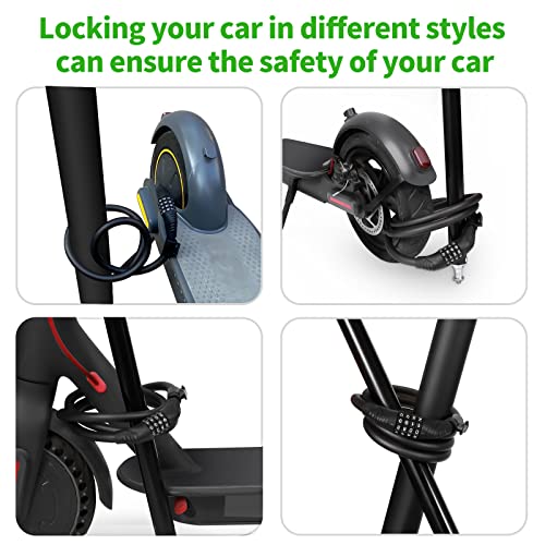 HAONAIMO Electric Bike Lock with Combination Code