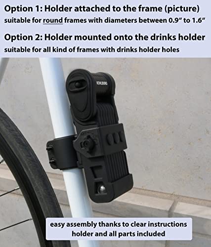 KOHLBURG 35" Foldable Bike Lock - High Security