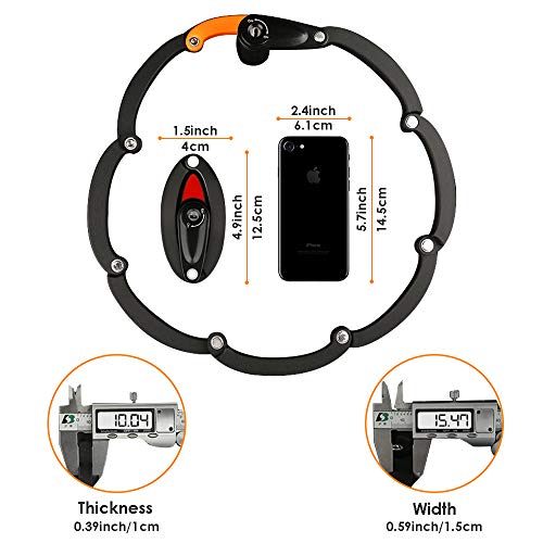 WOTOW Heavy Duty Bike Chain Lock