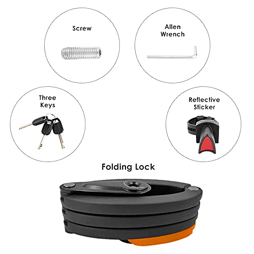WOTOW Heavy Duty Bike Chain Lock