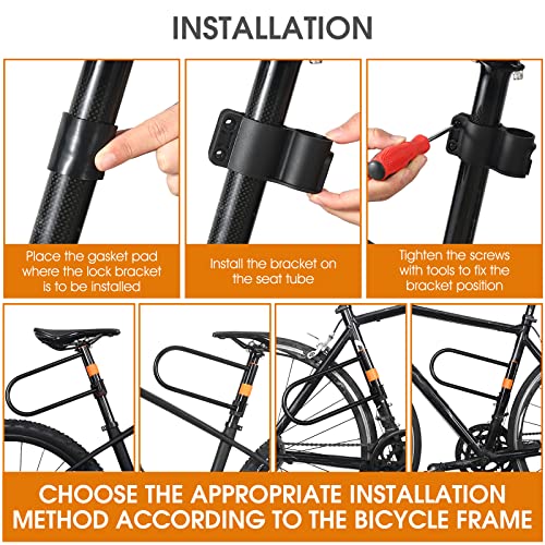 LuTuo Heavy Duty Anti-Theft Bike Lock