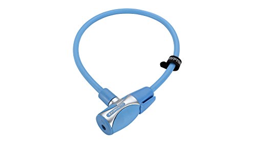 Kryptonite Bike Lock: Cable, Key, Medium, Blue