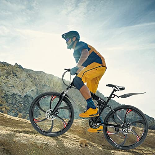26-Inch Full Suspension Mountain Bike - 21 Speed