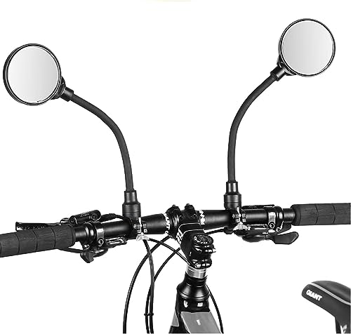 Adjustable bike mirror for electric bicycles