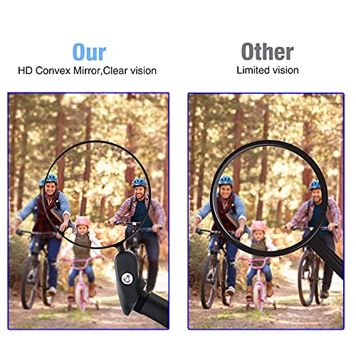 Bar End Bike Mirrors for Safe Cycling