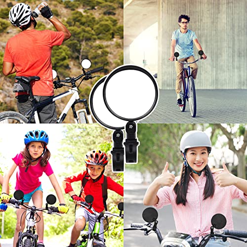 Adjustable Handlebar Bike Rearview Mirrors (2-Pack)