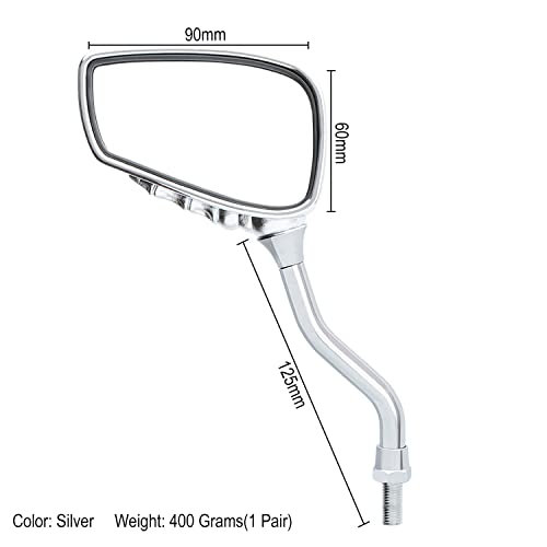 Bicycle Mirror with Multi Angle Adjustment