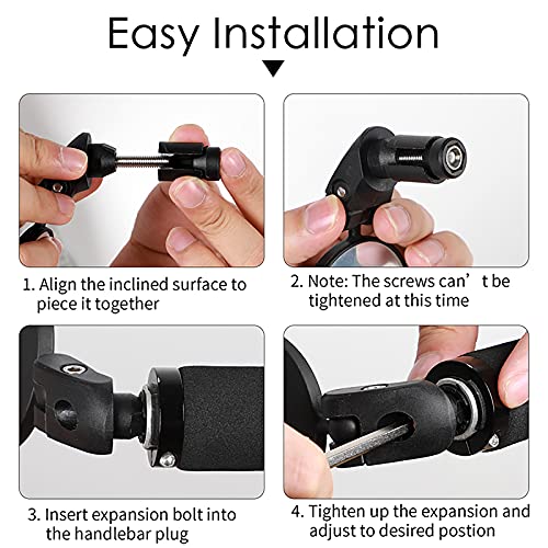 Bar End Bike Mirrors for Safe Cycling